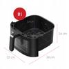 Air Fryer Webber 1800W 8L Air Fryer + WIFI + 8 STEAM programs