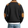 Men's  Leisure  Sports  Flip  Collar  Button  Pullover  Hoodie