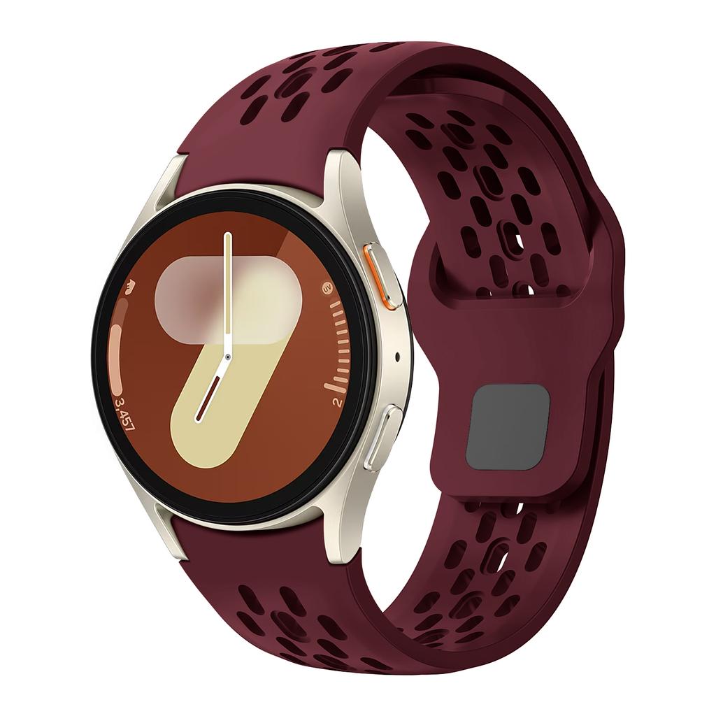 Dla Samsung Galaxy Watch 7 Pasek 4/5/6/FE/classic/Pro 44mm 40mm Sportowy pasek na nadgarstek Silikonowy correa Bransoleta Galaxy Watch 7 Pasek