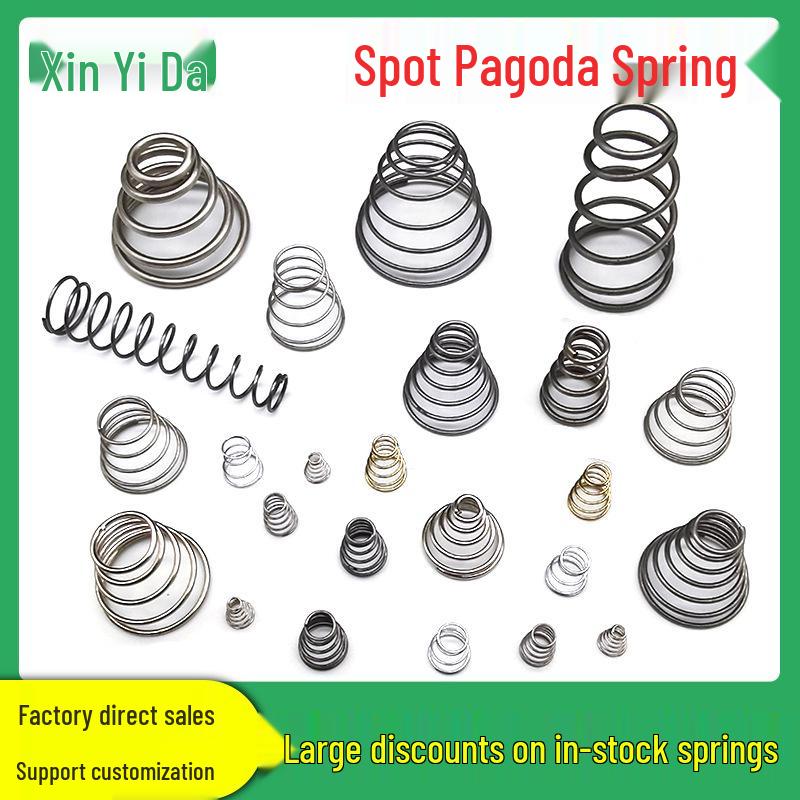 Stainless Steel Pagoda-Shaped Trapezoidal Compression Spring for Battery