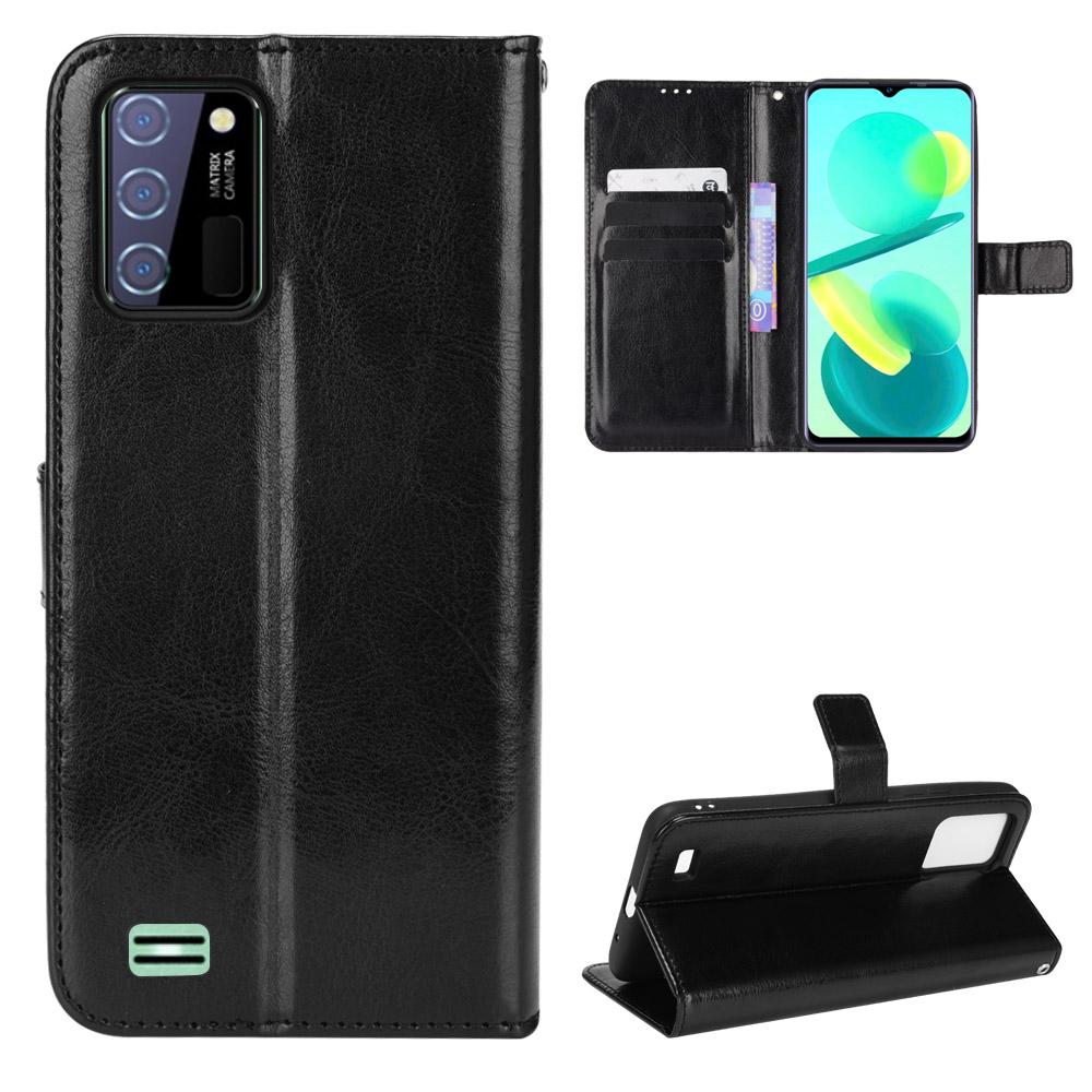 for Oukitel C25 Wallet Case with Kickstand & Card Slots – Shockproof, Dustproof, Business Heavy Duty Flip Leather Cover