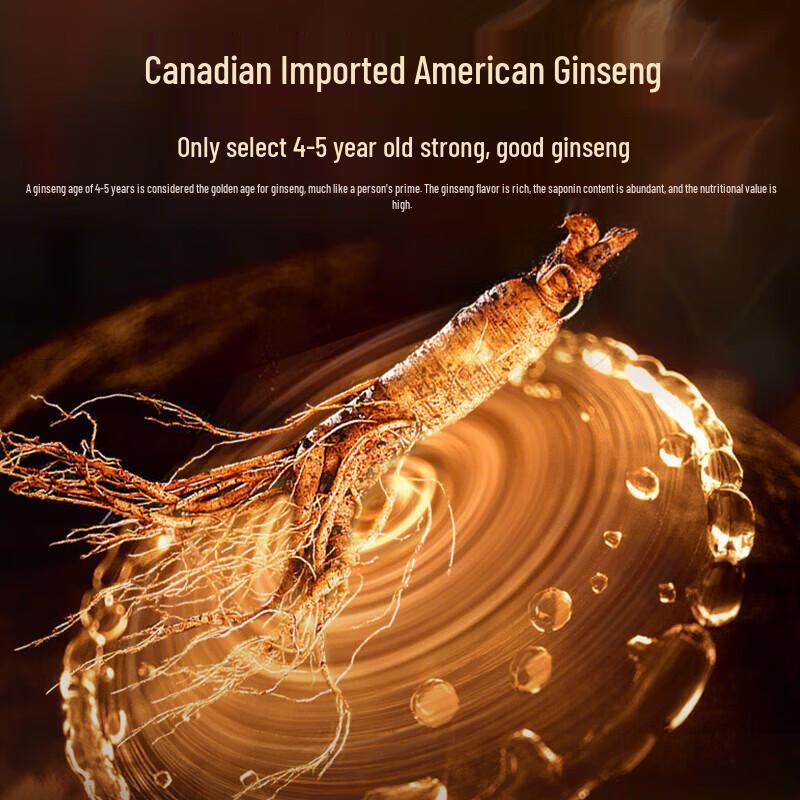 Jiuzhitang American Ginseng Tea Gift Box (50 Sachets)