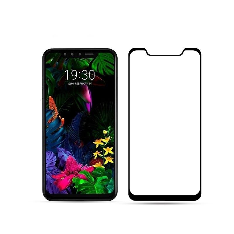 

AMORUS Silk Printing Anti-explosion Full Glue Tempered Glass Full Screen Film for LG G8s ThinQ Type A