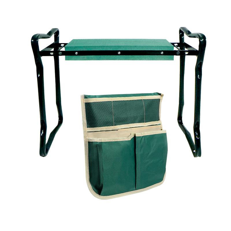 Cross-Border Folding Garden Kneeler & Stool with Tool Kit