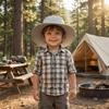 Breathable Kids Sun Protection Hat UV Protection Beach Hat Quick Dry Fisherman Hat  Outdoor