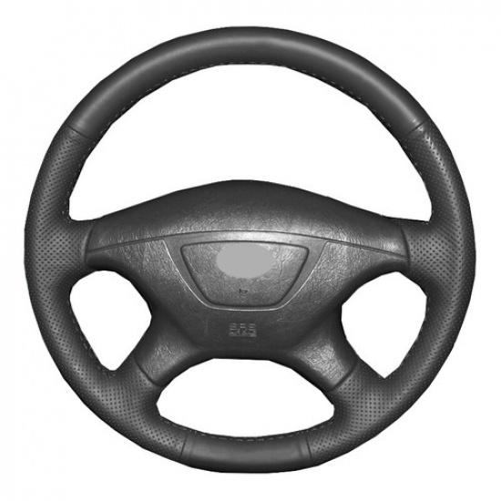 DIY Car Steering Wheel Cover For Mitsubishi Montero Sport 1998-2004 Pajero Sport