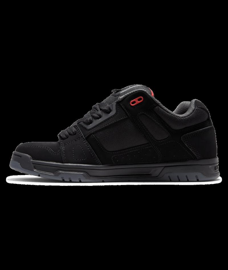 DC Shoes Stag Sneakers Leather Nubuck Black