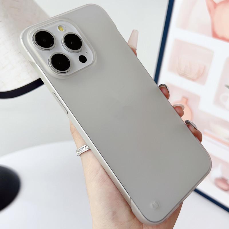 Матовий безрамковий чохол для iPhone 16 Pro Max - Простий, Елегантний та Новий Дизайн