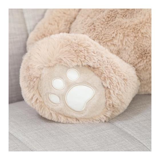 Fuji Boeki Bear Stuffed Animal First Toy Body Pillow Height 50cm Teddy Bear Cushion Present Baby Fluffy Beige 19553