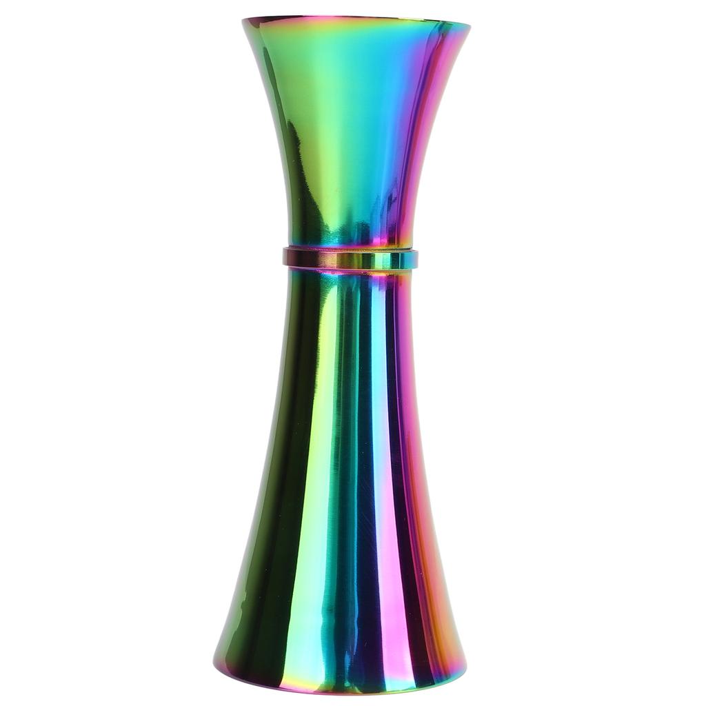 Double Jigger 304 Stainless Steel Thicken Design Wide Opening Glossy Appearance Easy Cleaning Alcohol Measuring Tool