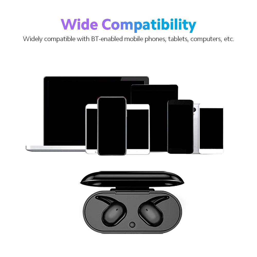 

Беспроводные наушники BT, спортивные наушники-вкладыши, чип BT5.0, эргономичный дизайн, широкое интеллектуальное сенсорное управление