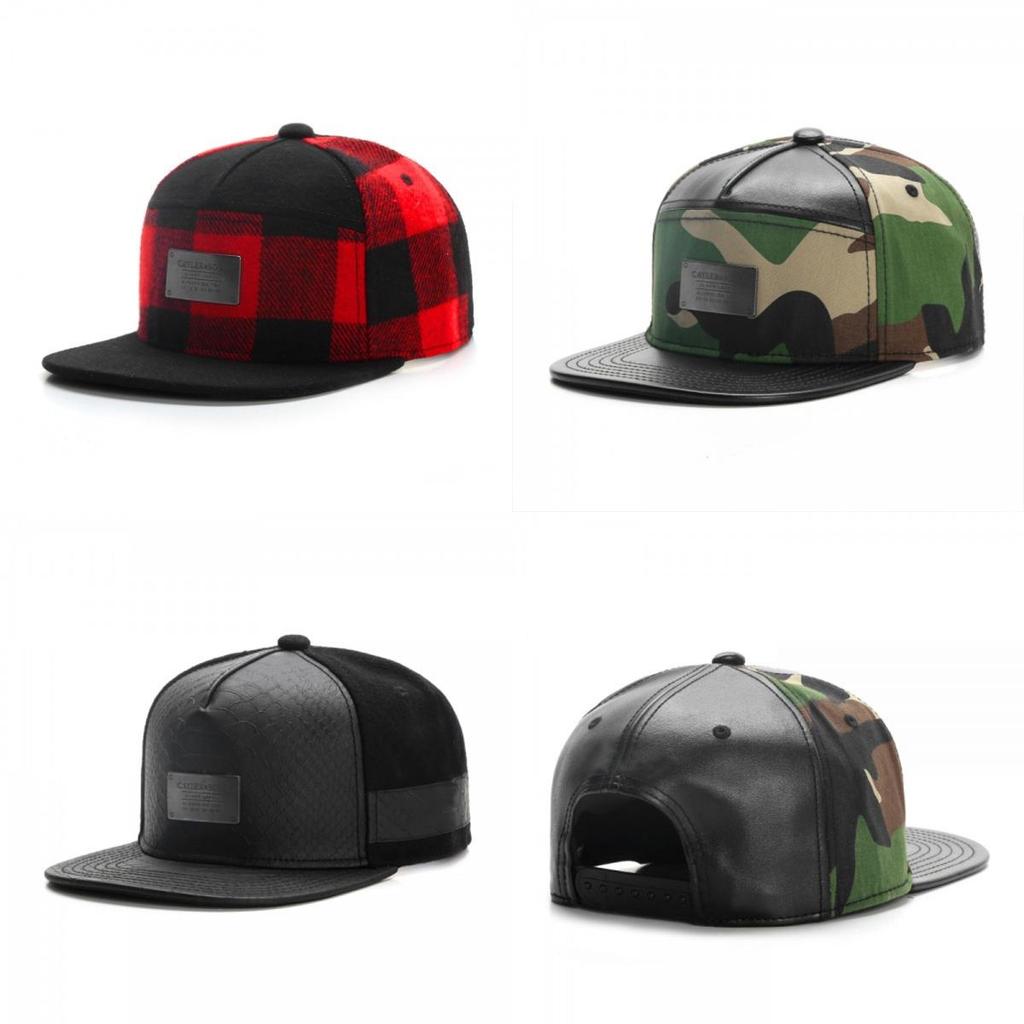 Leather Metal Badge Baseball Cap With Adjustable Fit For Casual Men And Women