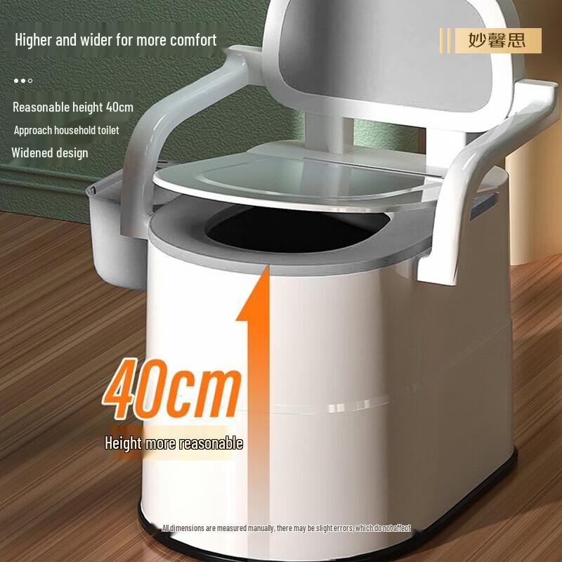 Portable Commode Chair for Elderly and Patients