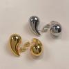 European and American environmental protection CCB water drop earrings light luxury cold wind high texture 2025 ears