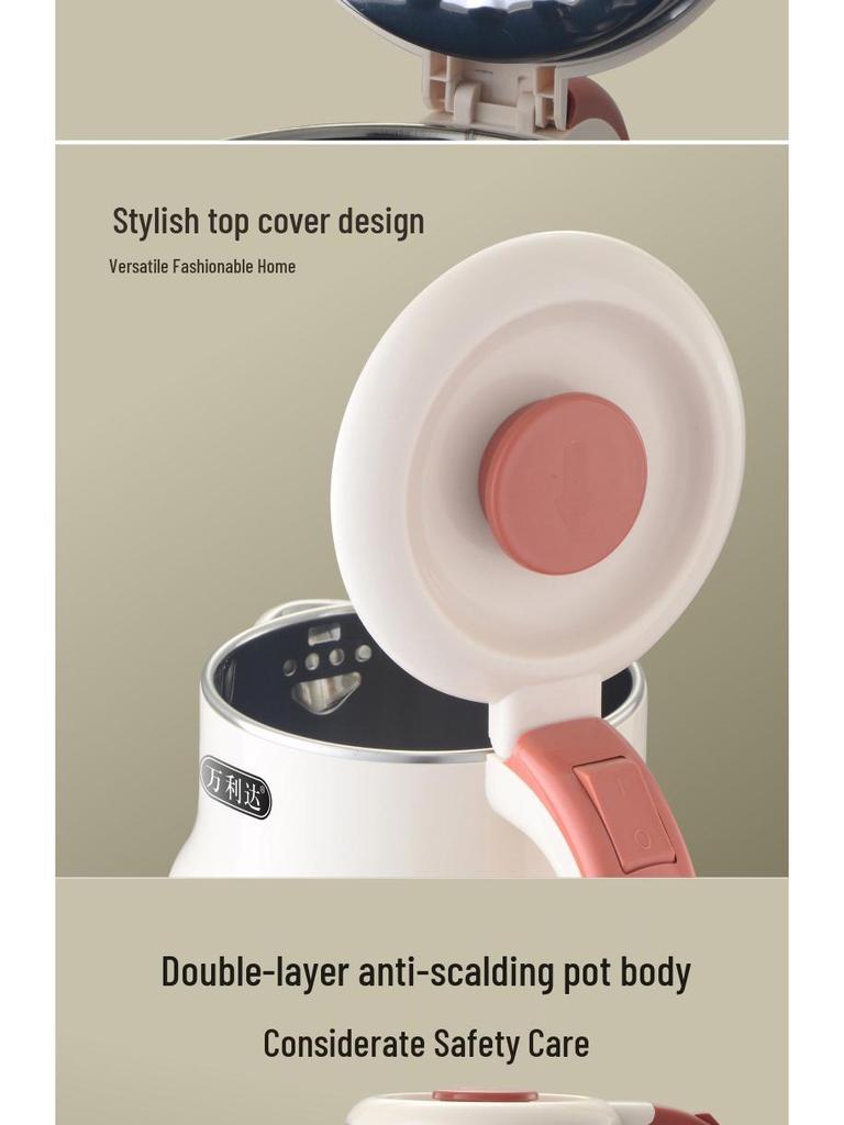 Wanlida Smart Electric Kettle - 304 Stainless Steel, Large Capacity, Home Use, Keep Warm Feature, Boiling Water Heater