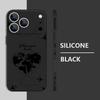 For iPhone 17 Pro Max Lanyard Case Airplane Heart Map Print Soft TPU Silicone Cover For iPhone 16 Pro Max Funda iPhone 15 14 13 12 11 16E Air