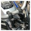 Fits Honda CB500SF: 26-Model Handlebar Riser and Rearward Shift Mount for Height Adjustment and Accessories.