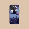 Luna Moon Cat Mobile Phone Case for iPhone 17 16 15 14 13 12 11 X XR XS 8 7 Air Pro Max Plus Mini Colorful Silicone Cover Cover