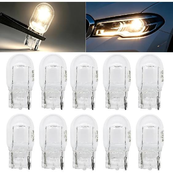 T20 7440A WY21W Turn Signal Bulb Daytime Running Light Blinker Brake Light Bulbs, Mini Taillight 7440 Bulb, Monofilament Side Marker Lights