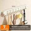 Gancio da Bagno Senza Foratura Ventosa Robusta & Gancio Adesivo Appendiabiti da Parete per Bagno, Cucina e WC