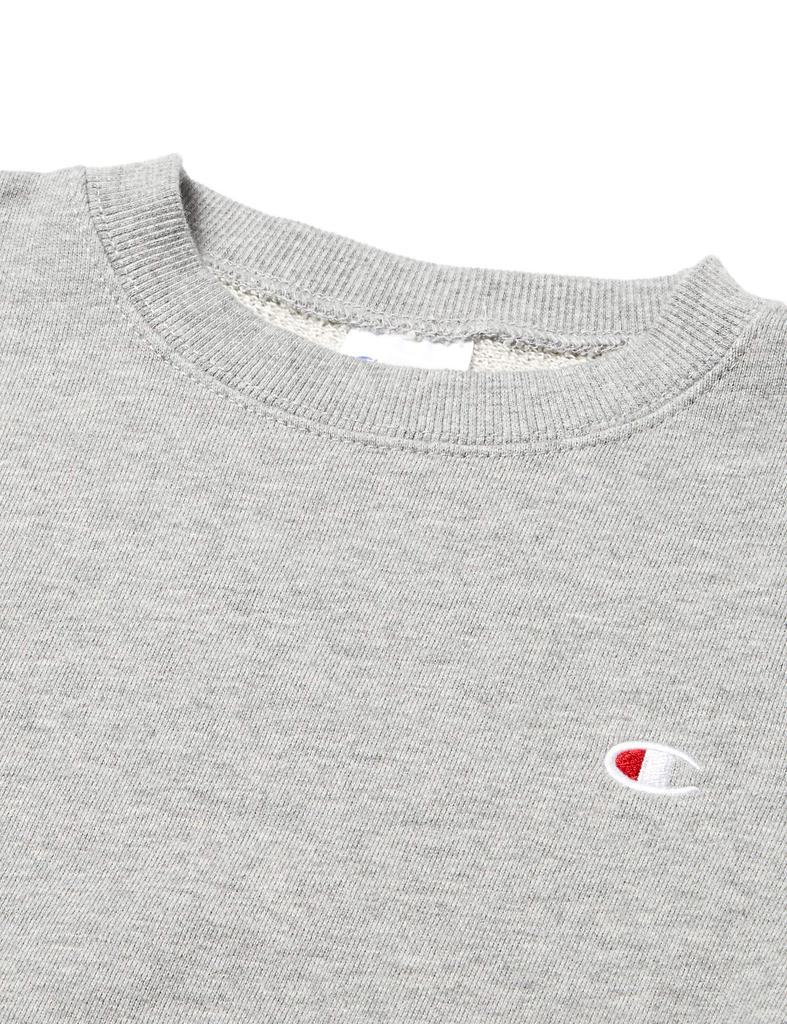 Champion Sweatshirt One Point Logo Sweatshirt Kinder Langarm 100% Baumwolle COTTON USA One Point Logo Stickerei Rundhals Sweatshirt Basic
