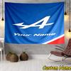 Custom Name Al-pine Tapestry Accessories for Bedroom,Livingroom, dormitory Room Wall Hanging Decor, Fan Birthday Gifts