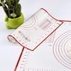 Puntos Silikon Rolling Sheet Backmatte Pad Antihaft-Backgeschirr Mehl Gebäck Teppich