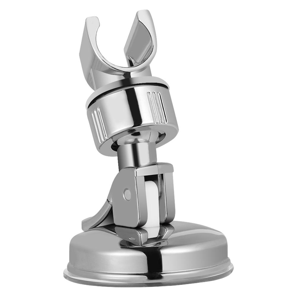 

Chrome Handheld Bathroom Accessory Suction Cup Shower Holder Shower Head Holder Showerhead Bracket серебряный