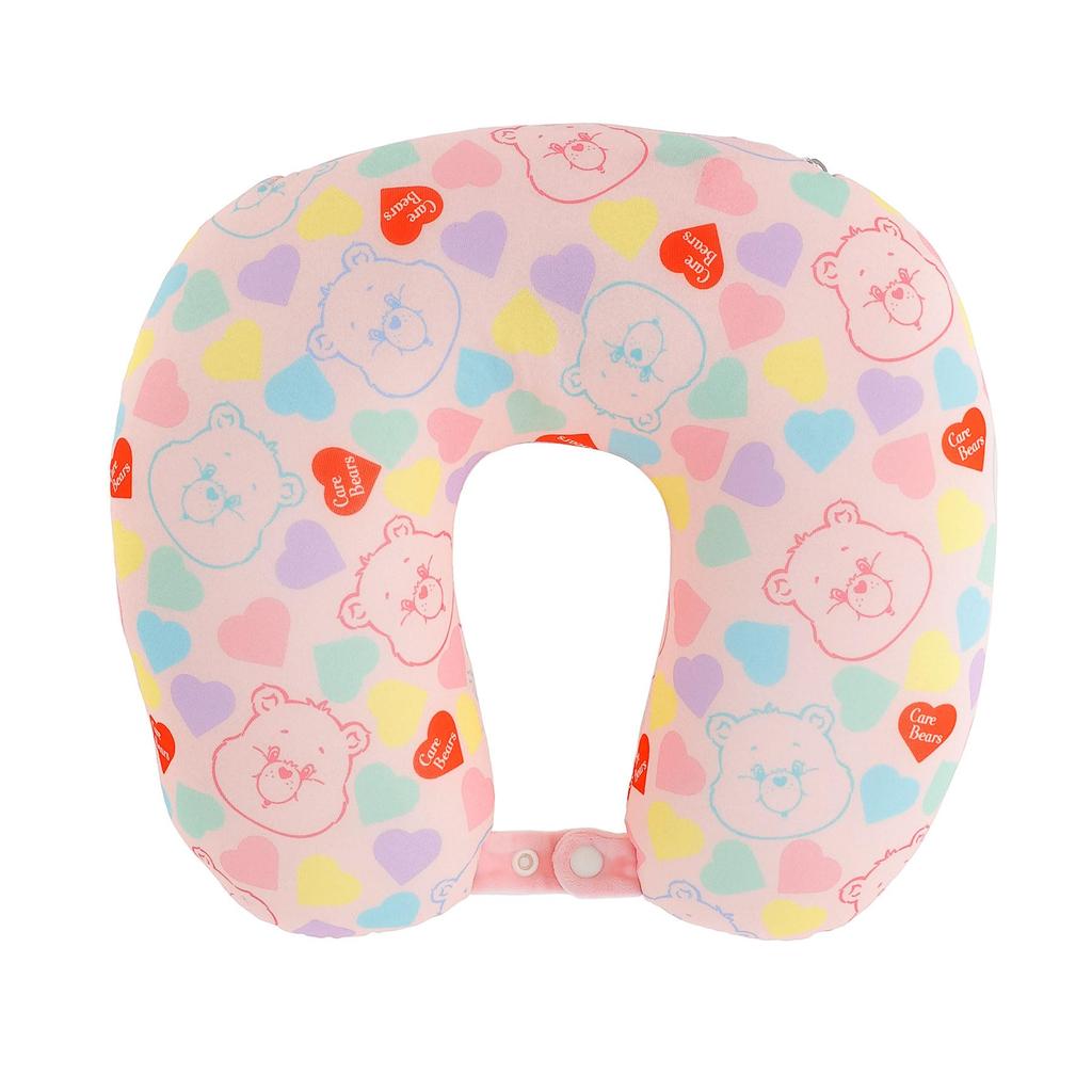 Marushin Care Bears Lazy Cheer Bear Mascot Neck 5545007400 Pillow, 2-Way Cushion,