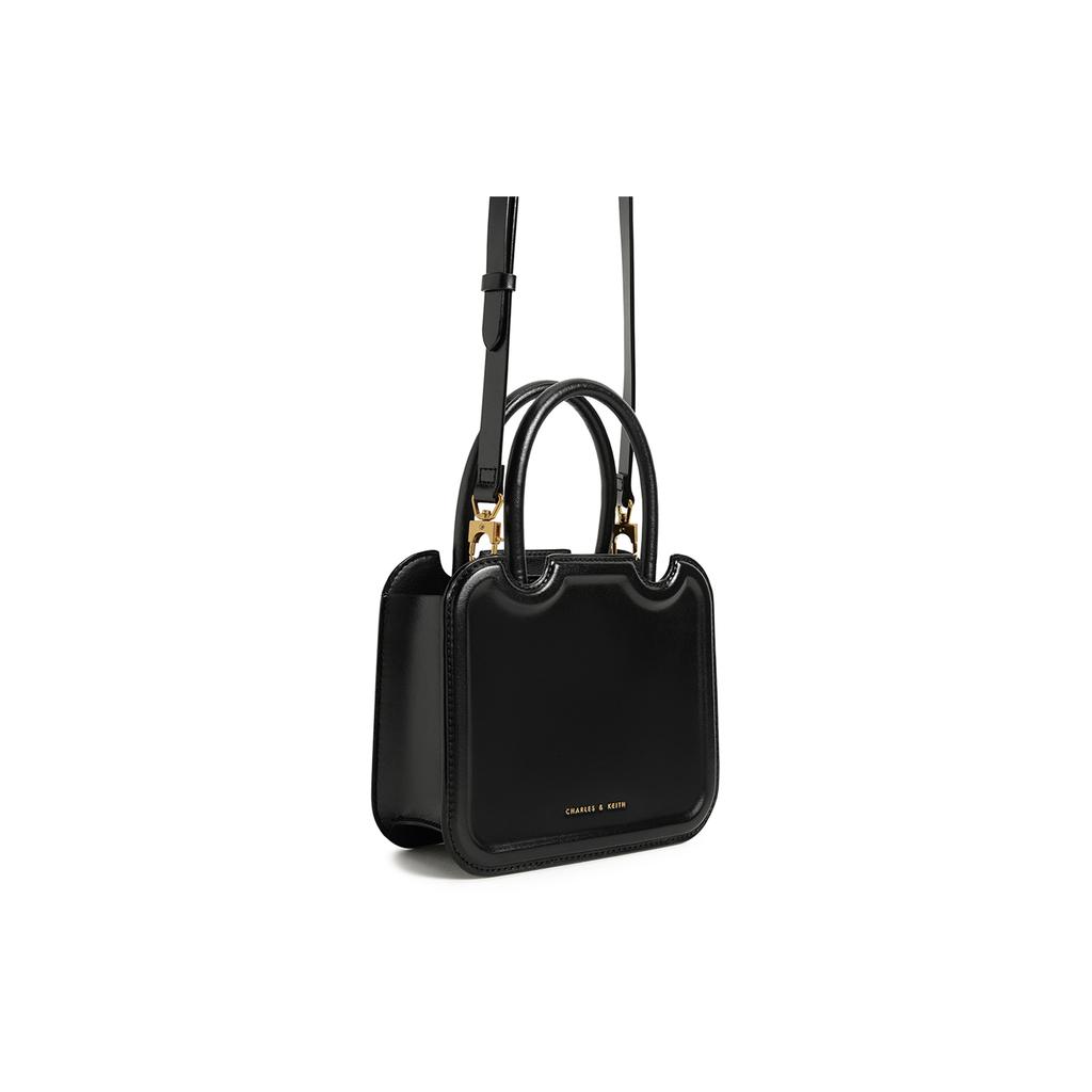 New CHARLES&KEITH Microfiber Synthetic Leather Perline Cookie Bag Crossbody Handbag Small Size Women's Multicolor CK2-30781598