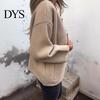 Round Neck Women Jacket Winter Single-breasted Cardigan Long Sleeves Outerwear with Pockets Warm Heat Retention OL Commuting Coat