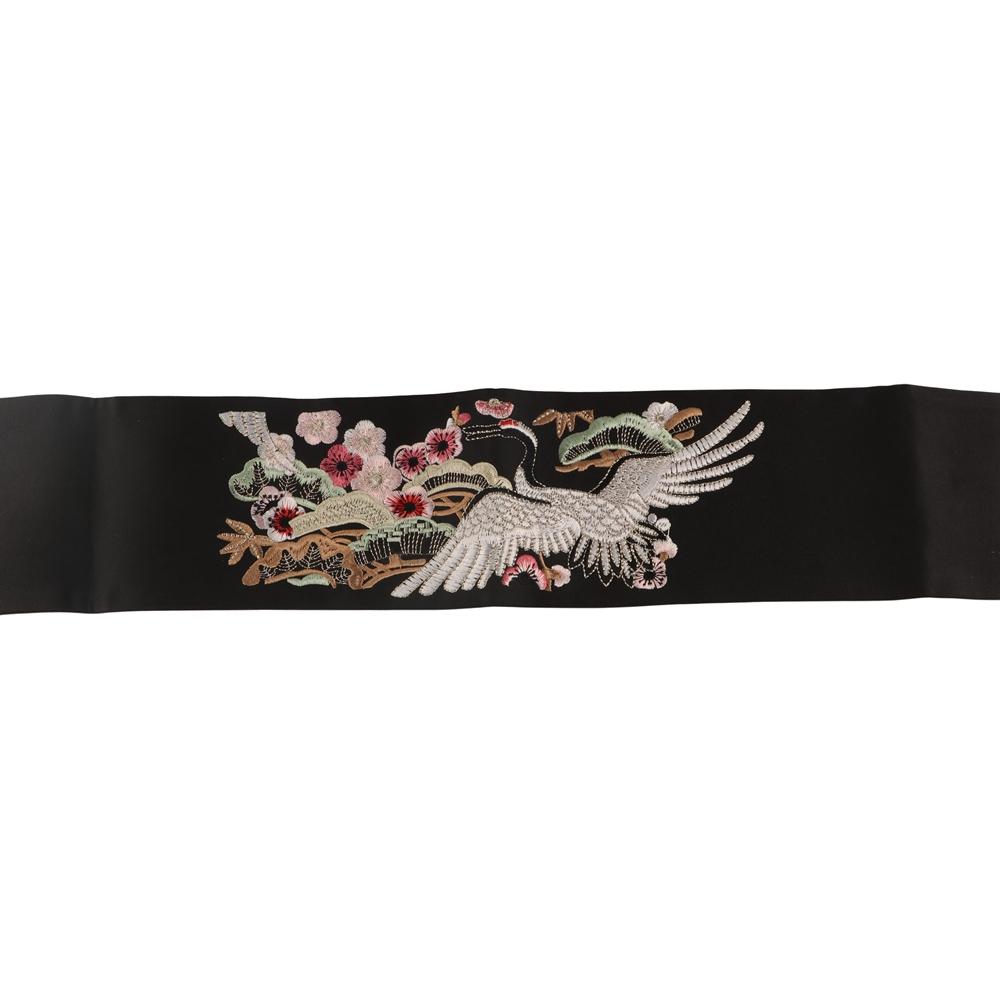 Cinturón Ancho Bordado Flor Cinturón de Cintura para Mujer Retro Hanfu Fajines Damas