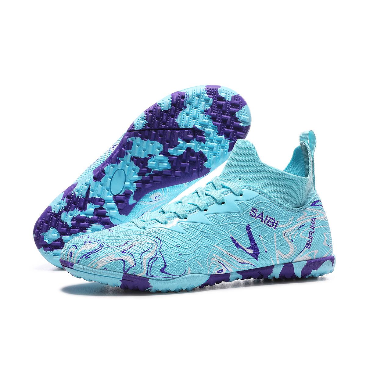 

Новые мужские и женские взрослые детские уличные спортивные нескользящие длинные шипы сломанные шипы спортивные тренировки популярные футбольные бутсы 45