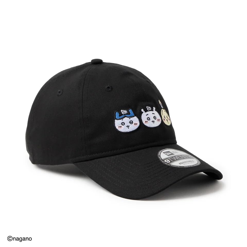 9TWENTY Cap Chiikawa Collaboration Black 920 CHIIKAWA BLK [New Era] - - - L/XL -
