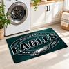 Flannel Kitchen Mat Philadelphia Eagles Soft Area Rug Non Slip Floor Carpet Home Decoration