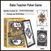 Yulefang IP-autorisierter Rake-Lehrer Niedlicher Panda spielt Karten - Tragbares Party- & Reise-Kartenspiel