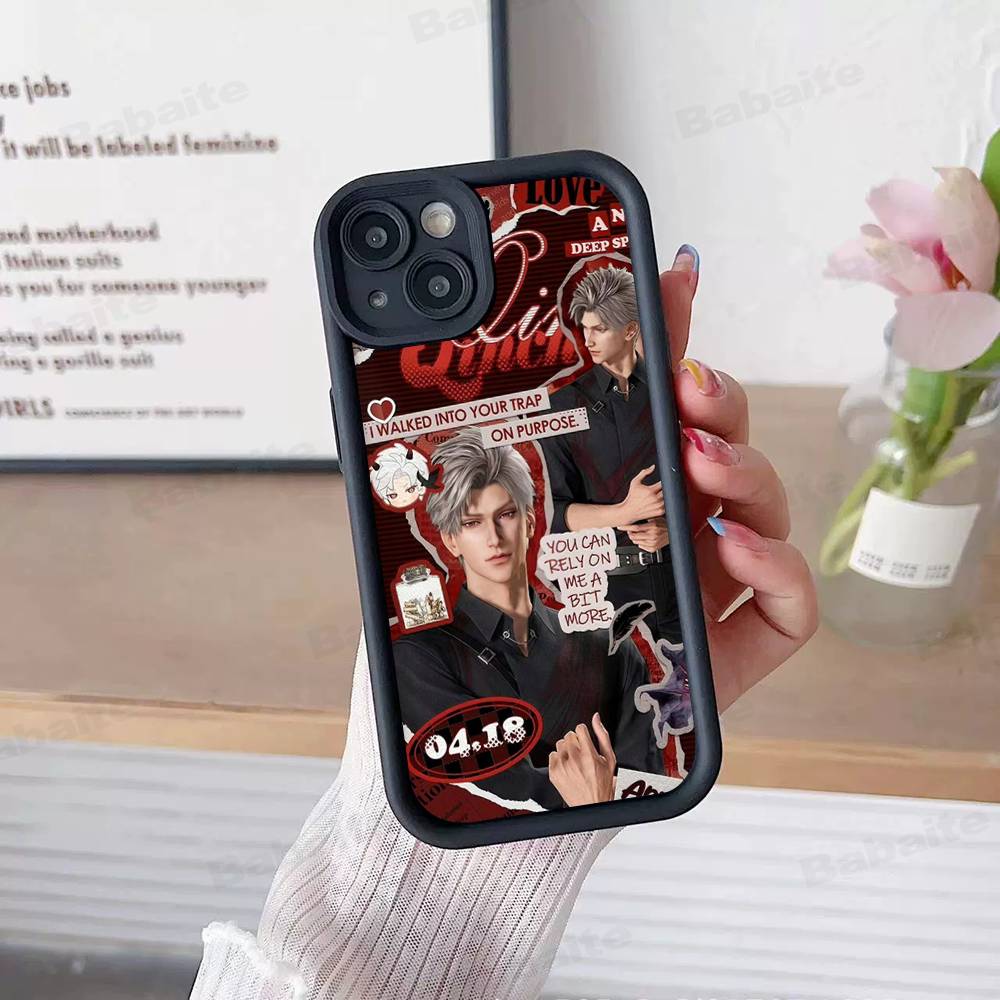 Game Love And Deepspace Silicone Phone Case For IPhone 17 Pro Max 16 15 14 13 12 11 Plus 17 Air