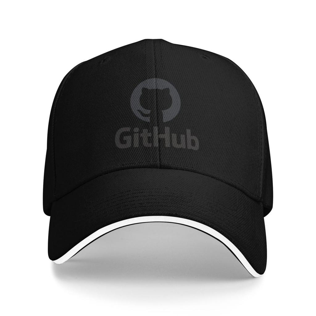 Unisex Baseball Hats GitHub Logo Outdoor Streetwear Summer Sports Baseball Caps Hip Hop Cap Casquette Hats