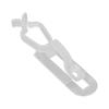 60Pcs White/Black Christmas Light Clips Christmas Lights Gutter Clips  Christmas Decorations