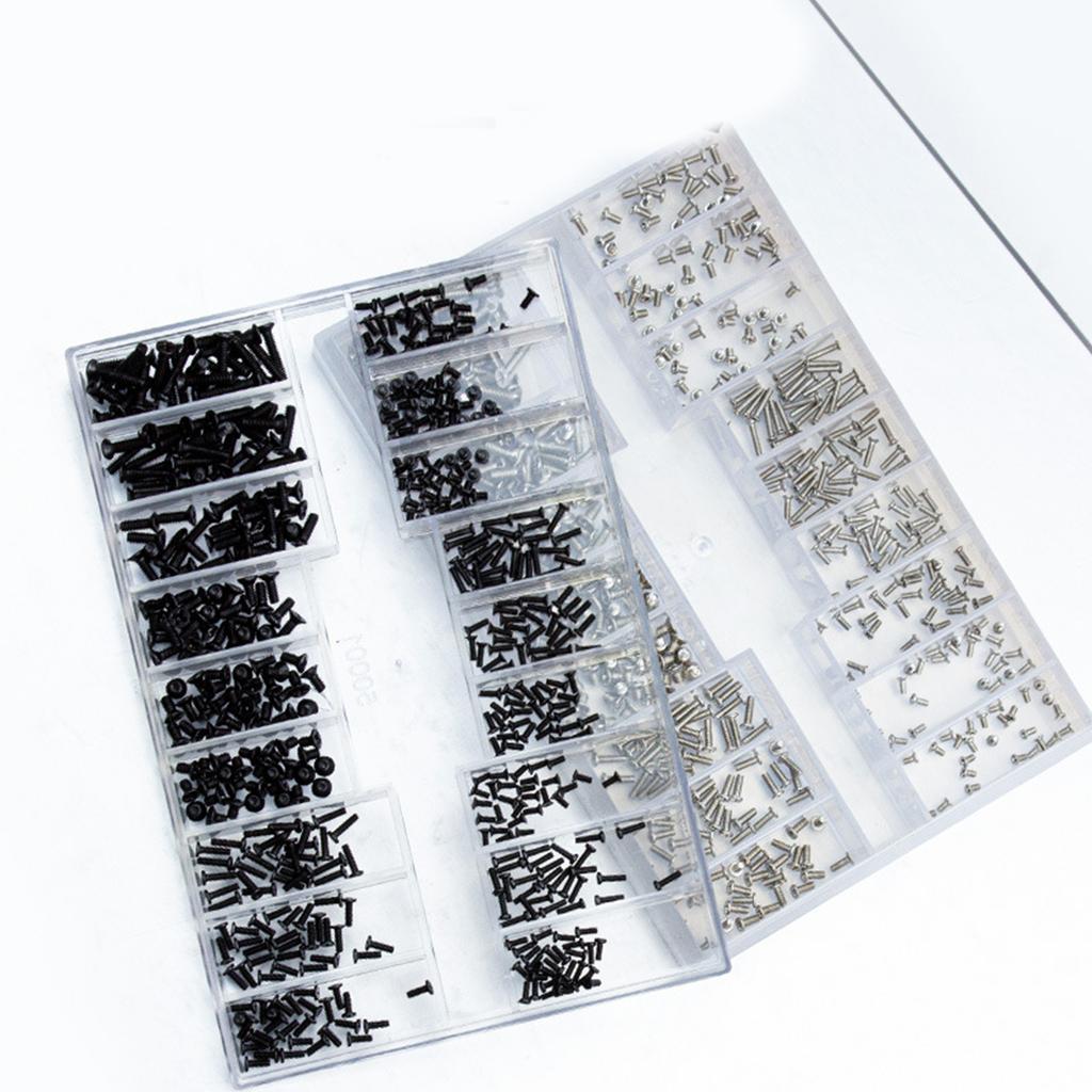 500Pieces Mini Screw High-precision Self-Tapping Screw Tiny Electronic Screws