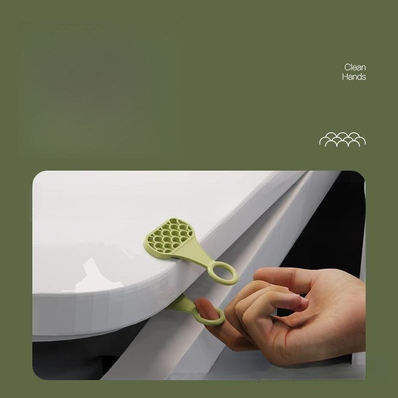 Toilet Seat Lifter Silicone Toilet Seat Lifting Device Toilet Lid Lifter Handle For Cabinet Drawer Door New Style toilet stool