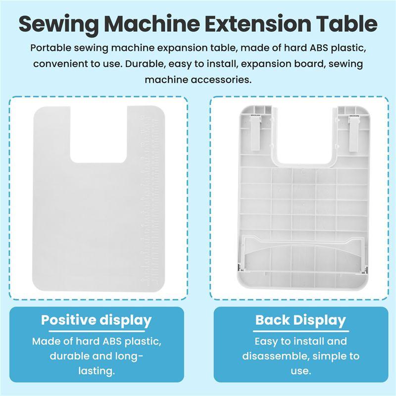 M-Modern-Sewing Machine Folding Legs Hard ABS Extension Table Board For Fanghua 505A Sewing Machine Parts