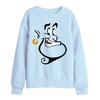 aladdin Childrens/Kids Genie Face Sweatshirt