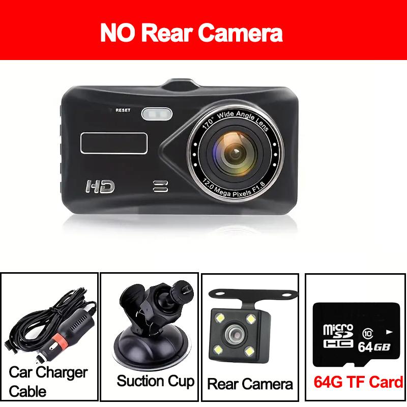 1080P Dash Cam for Cars 3Inch Touch Screen Car DVR Video Recorder Rear View Camera for Vehicle Parking Sensor Car Assecories