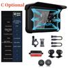 New Motorcycle Wireless Carplay, Smart Android Auto Projection Screen, Driving Recorder with Tire Pressure Monitoring for Vehicle