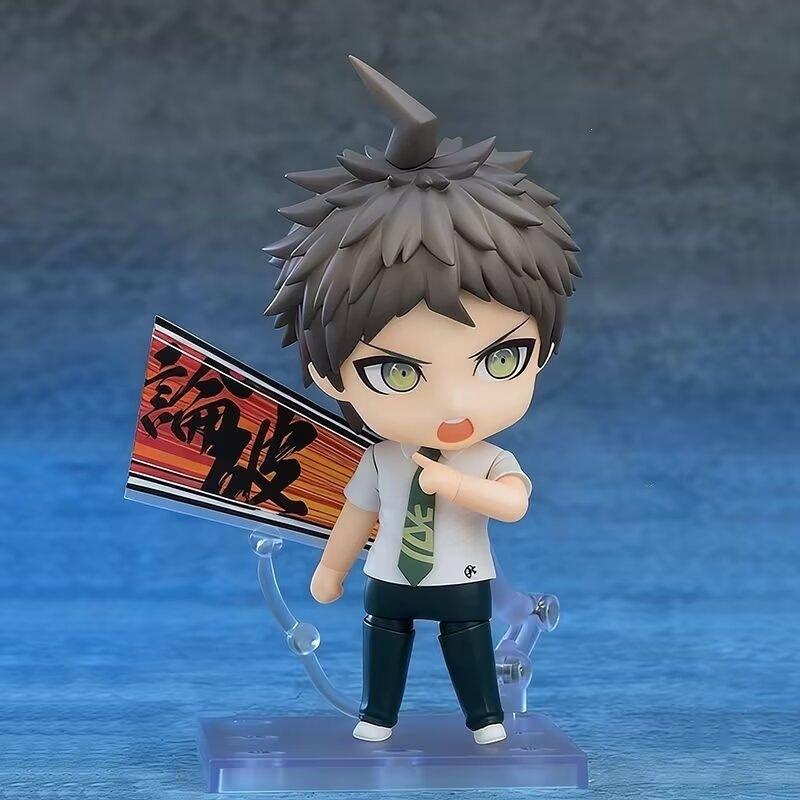 Nendoroid 2828 Hajime Hinata Danganronpa Interchangeable Face Posable Action Figure Collectible Boxed Desktop Display Ornament
