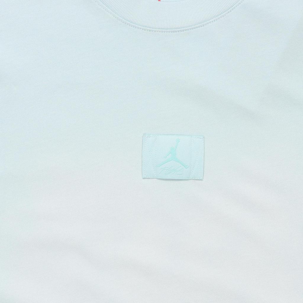 Nike T Shirts Men's Turquoise Crew Neck Moderate FZ1915-368