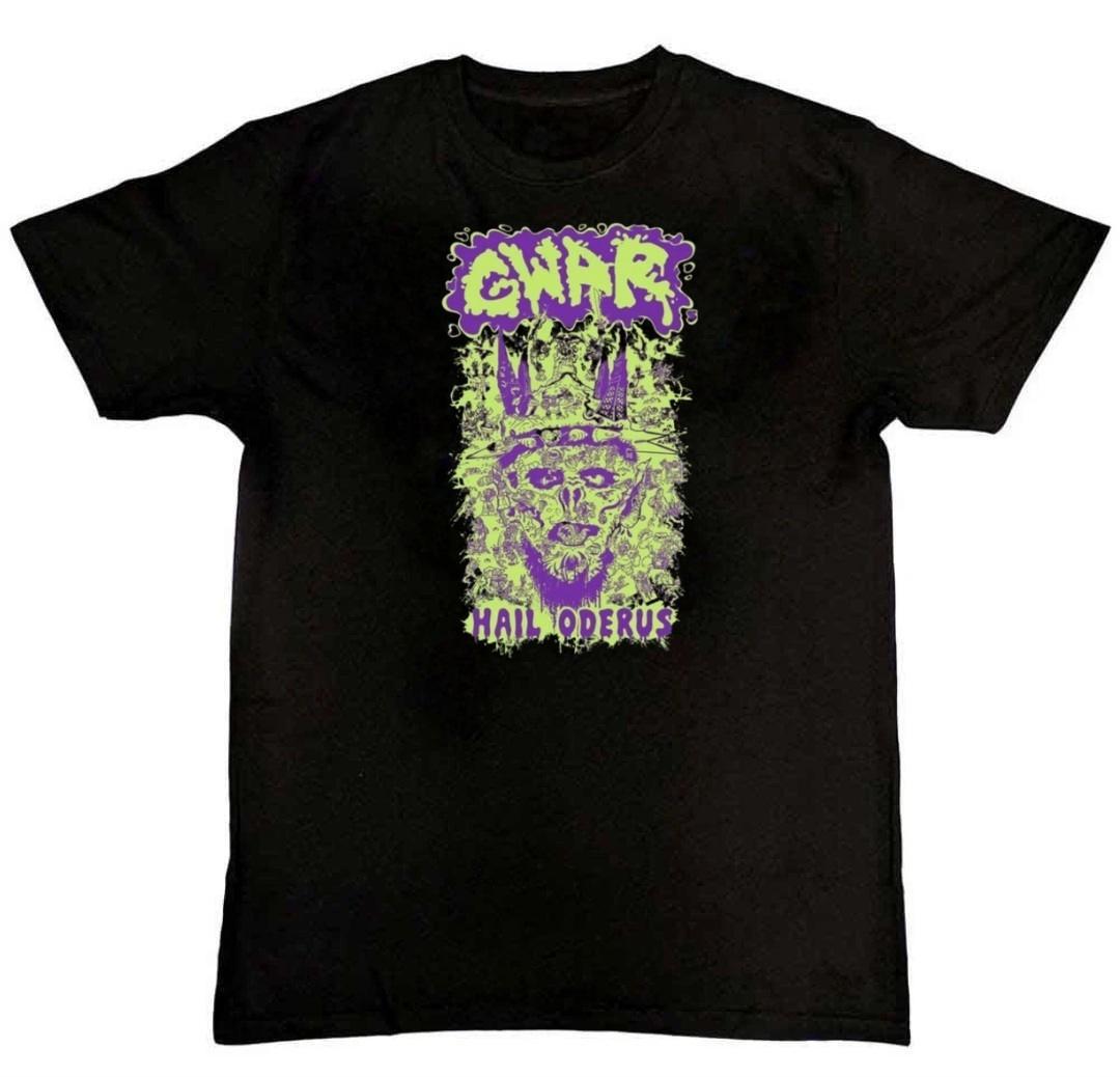 Gwar Band Tour Graphic Print Mens T-Shirt S