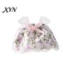 Photo Prop Hamster Clothes Cute Dress, Sweet Floral Heart Fruit Prints, Lace Trim Pet Dress Small Animal Costume with Bow, Animals Outfit for Squirrel