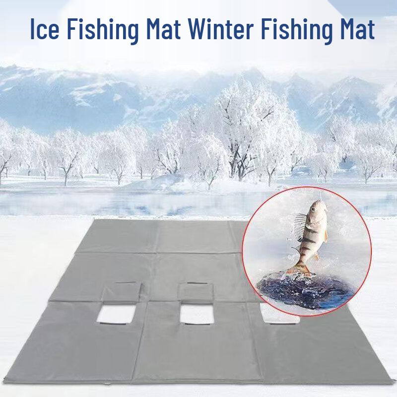 JINGGENG Insulated Ice Fishing Ground Mat